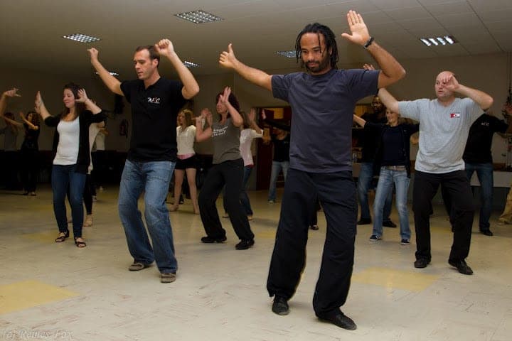 Atelier hip-hop avec les 4 sudistes